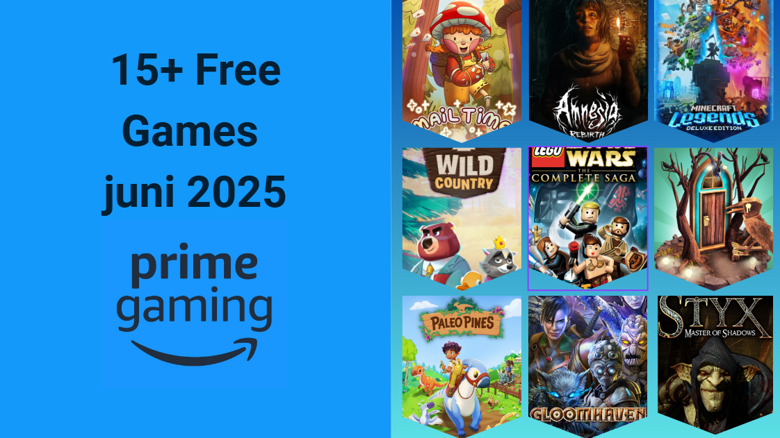 Gratis games bij Amazon Prime! (juni)